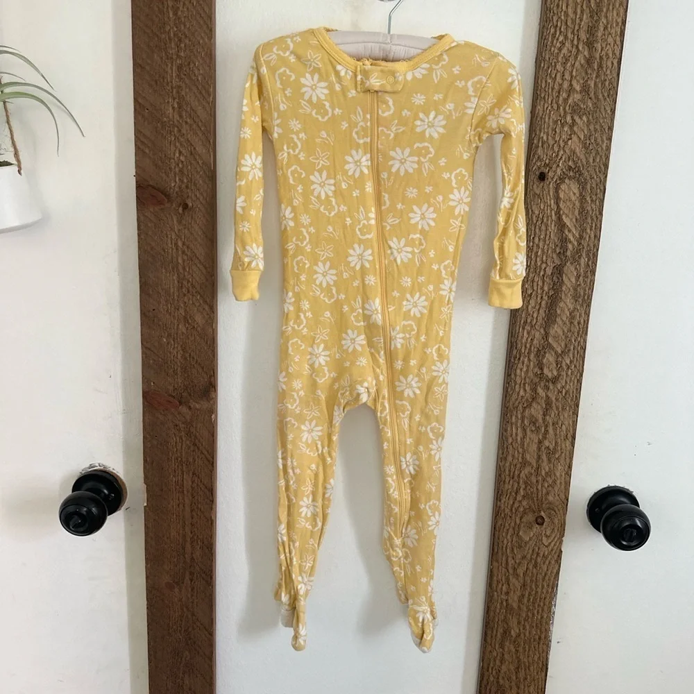 Gerber 18m Baby Girl Pajamas Fall Floral Boho Colored EUC